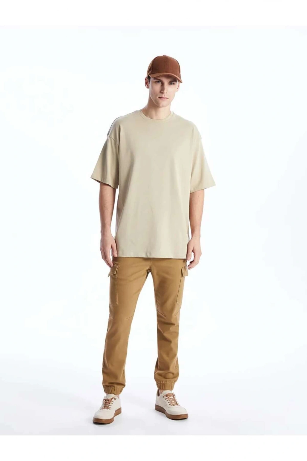 XSIDE Bej Slim Fit Erkek Pantolon