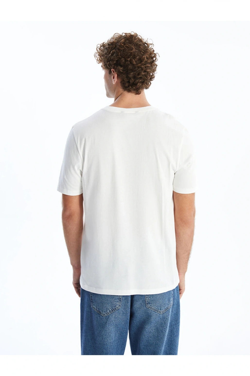 XSIDE Bisiklet Yaka Kısa Kollu Baskılı Penye Erkek Tişört