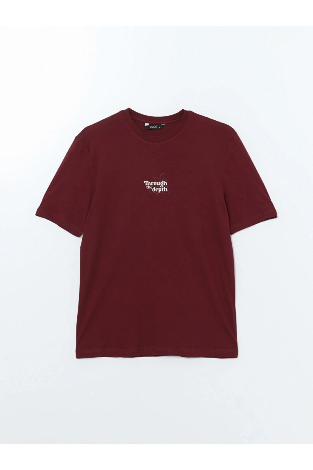 XSIDE Bisiklet Yaka Kısa Kollu Baskılı Penye Erkek Tişört