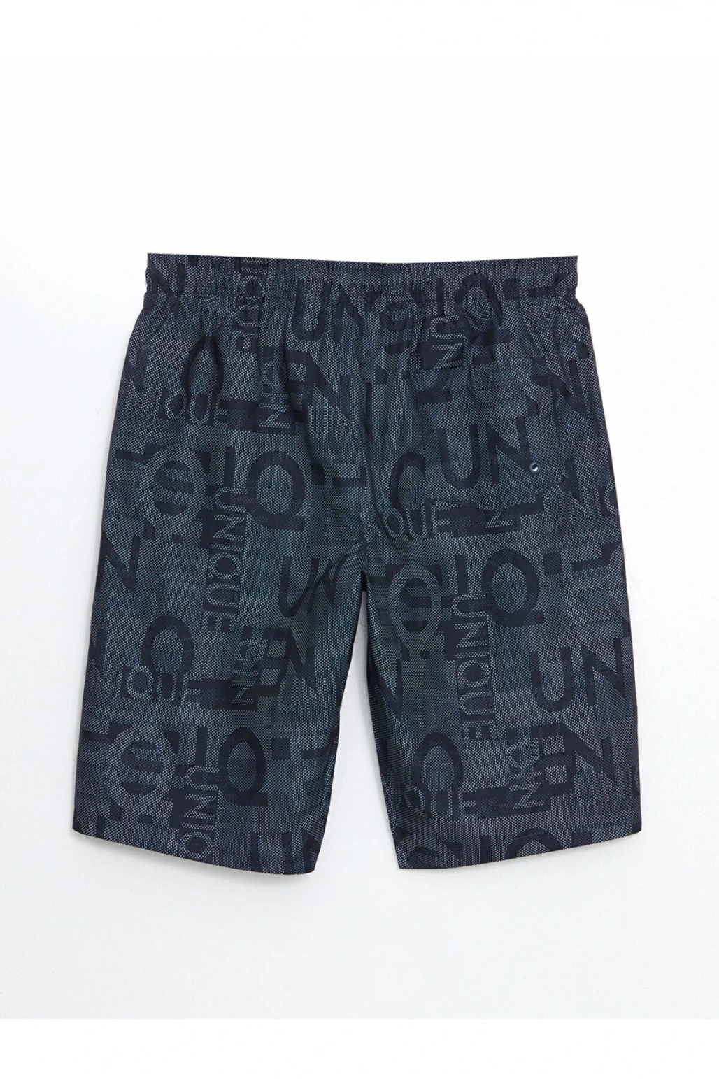 XSIDE Diz Hizası Boy Desenli Erkek Deniz Şortu