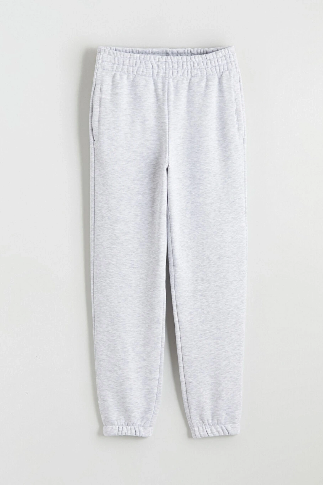 XSIDE Gri Beli Lastikli Kadın Kalın Jogger Eşofman Altı