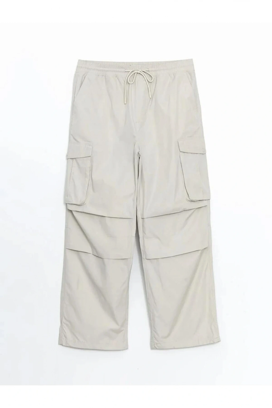 XSIDE Gri Rahat Kalıp Poplin Erkek Kargo Pantolon