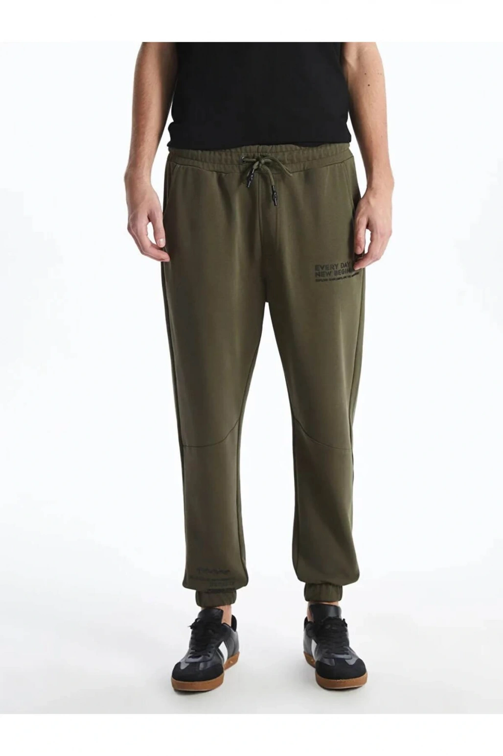 XSIDE Haki Standart Kalıp Erkek Jogger Eşofman Altı