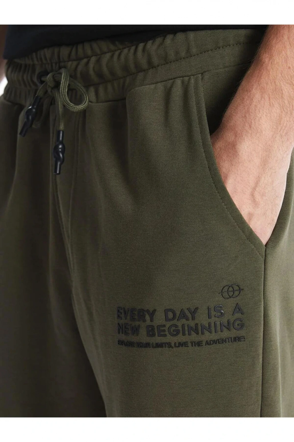 XSIDE Haki Standart Kalıp Erkek Jogger Eşofman Altı
