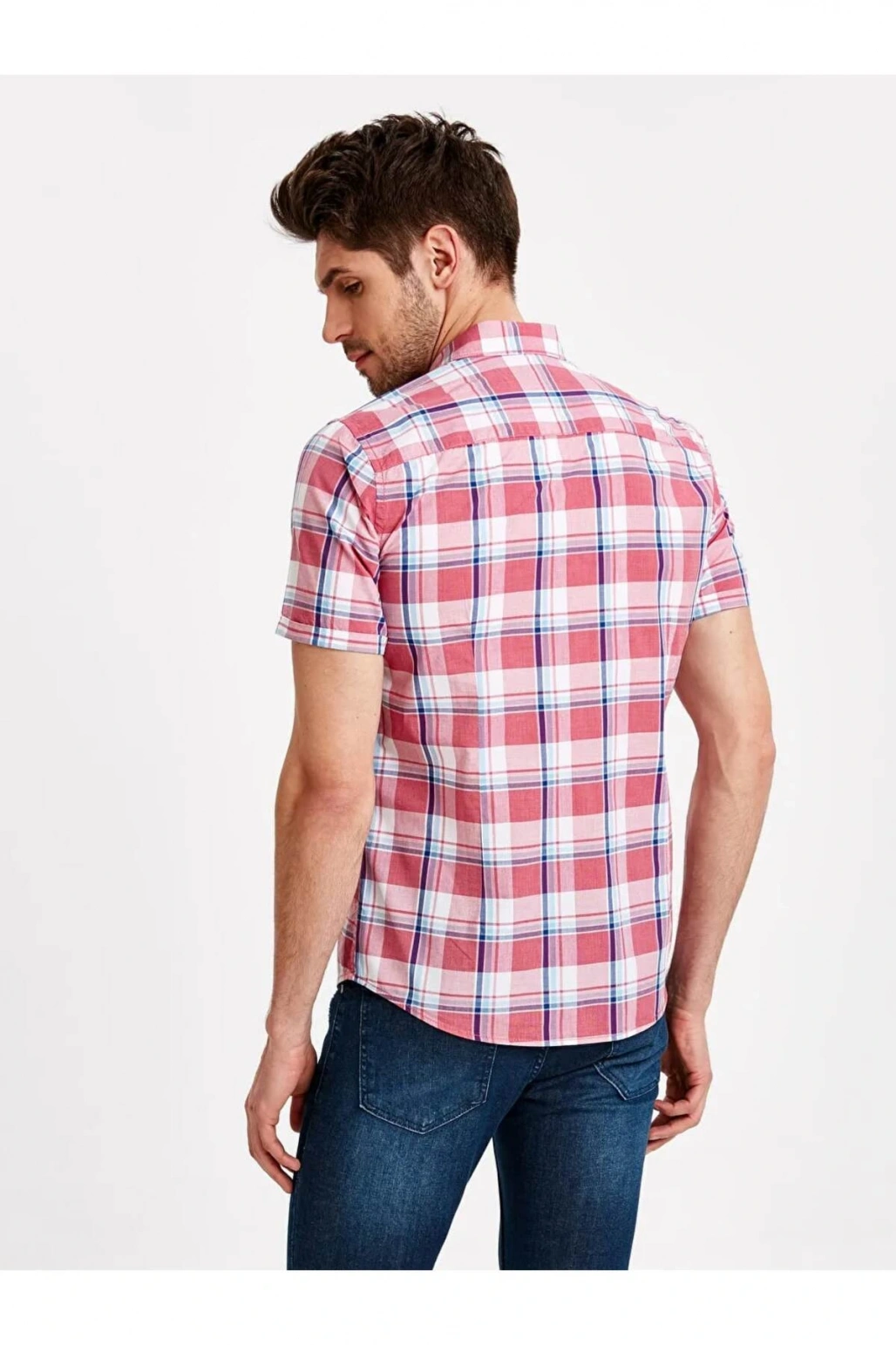 XSIDE Kirmizi Kırmızı Ekoseli Gömlek