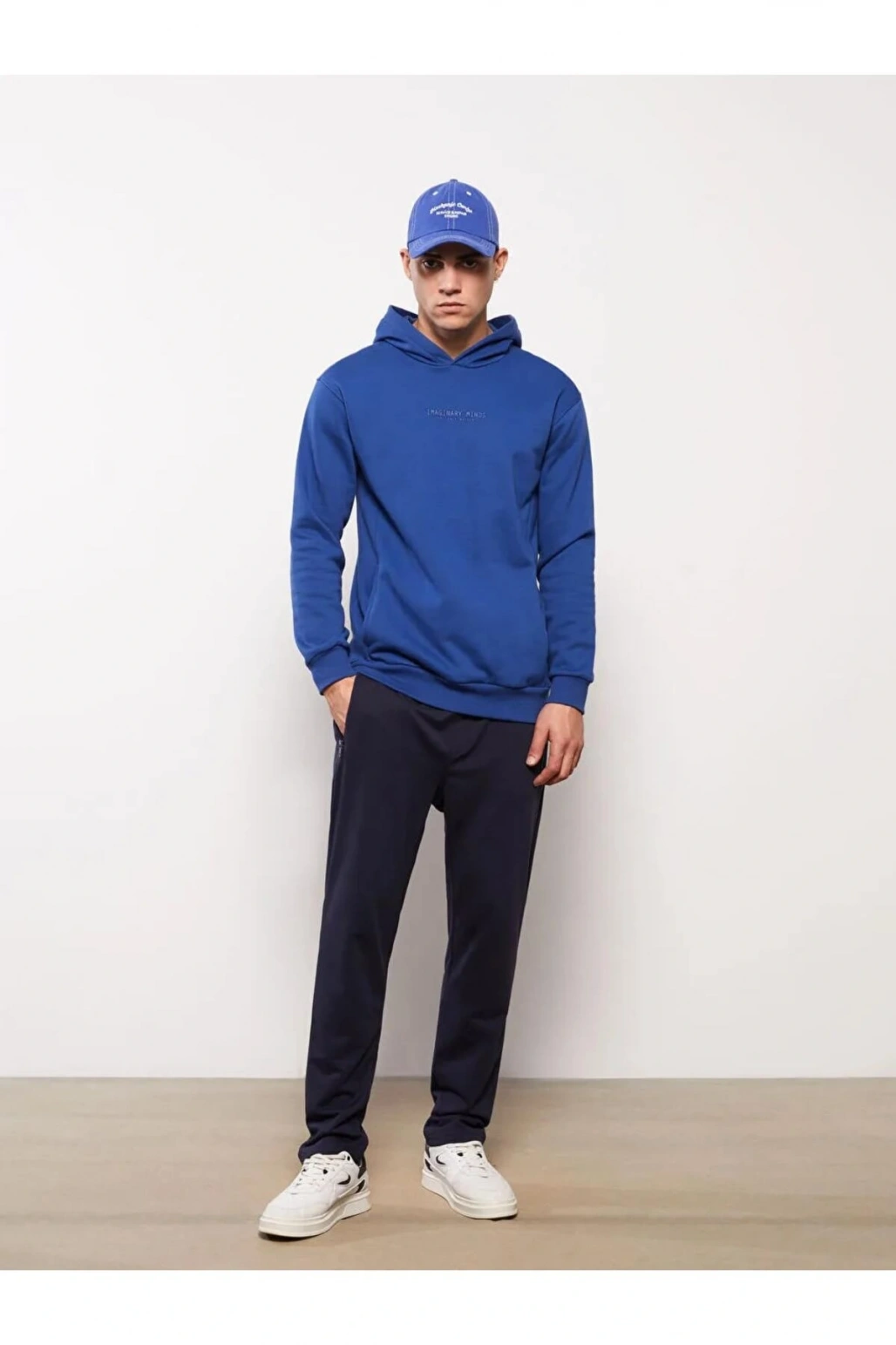 XSIDE Lacivert Dar Kalıp Erkek Eşofman Altı