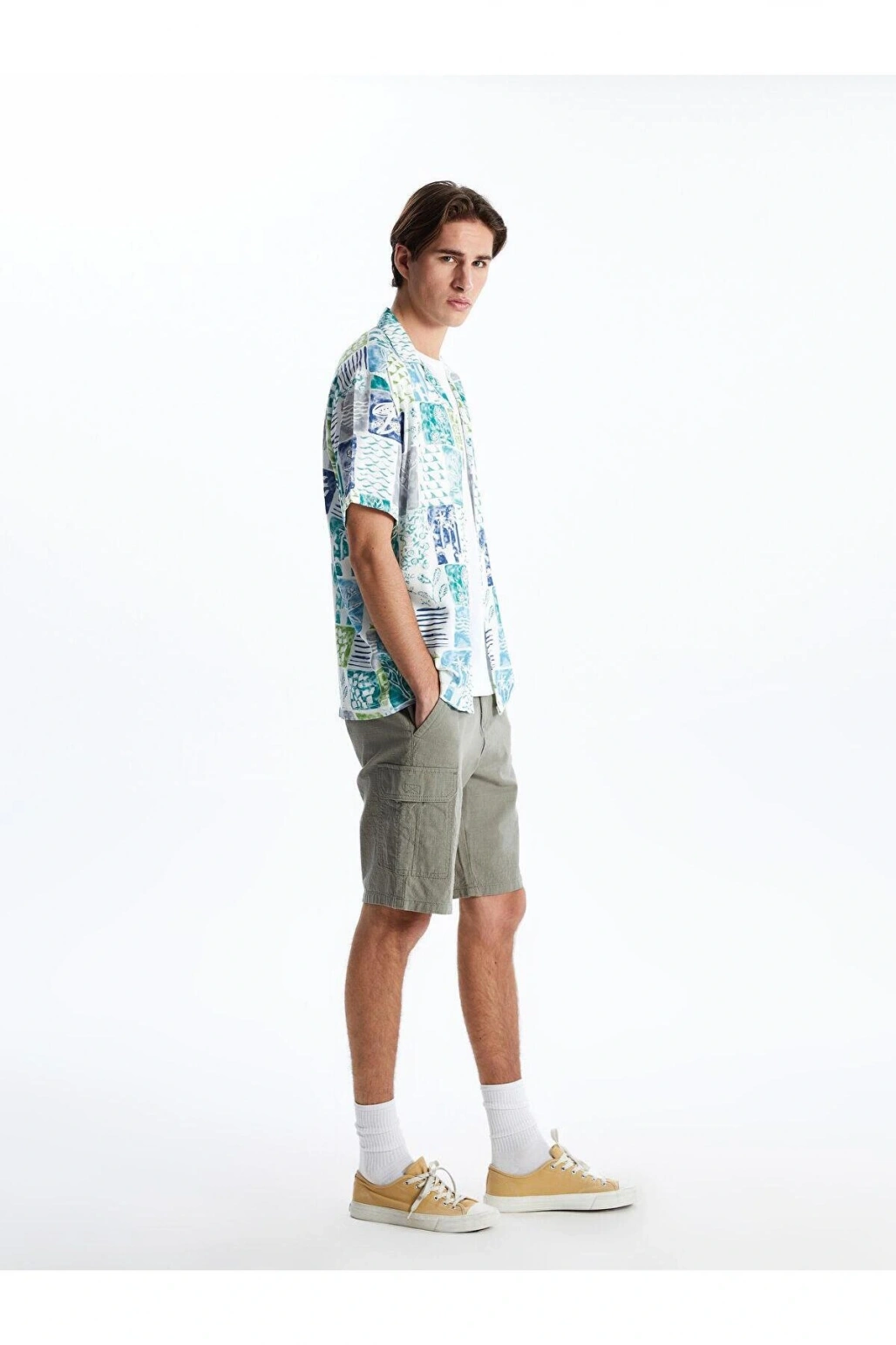 XSIDE Rahat Kalıp Erkek Kargo Şort (S5)