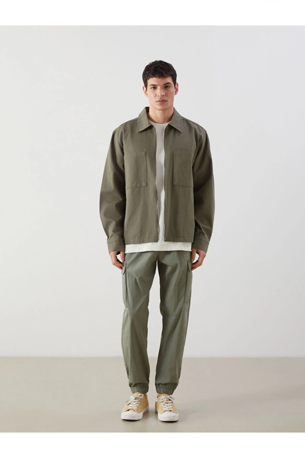 XSIDE Rahat Kalıp Uzun Kollu Erkek Gömlek Ceket