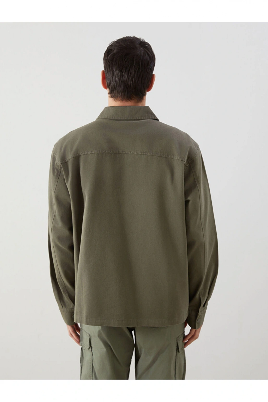 XSIDE Rahat Kalıp Uzun Kollu Erkek Gömlek Ceket