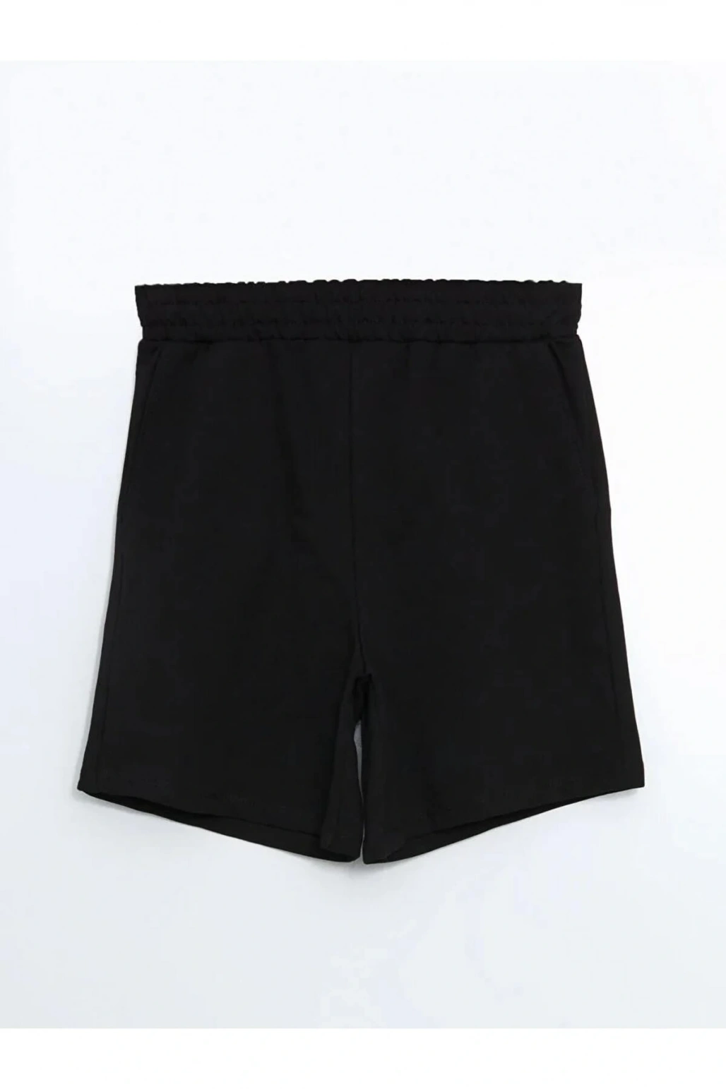 XSIDE Siyah Beli Lastikli Kadın Şort