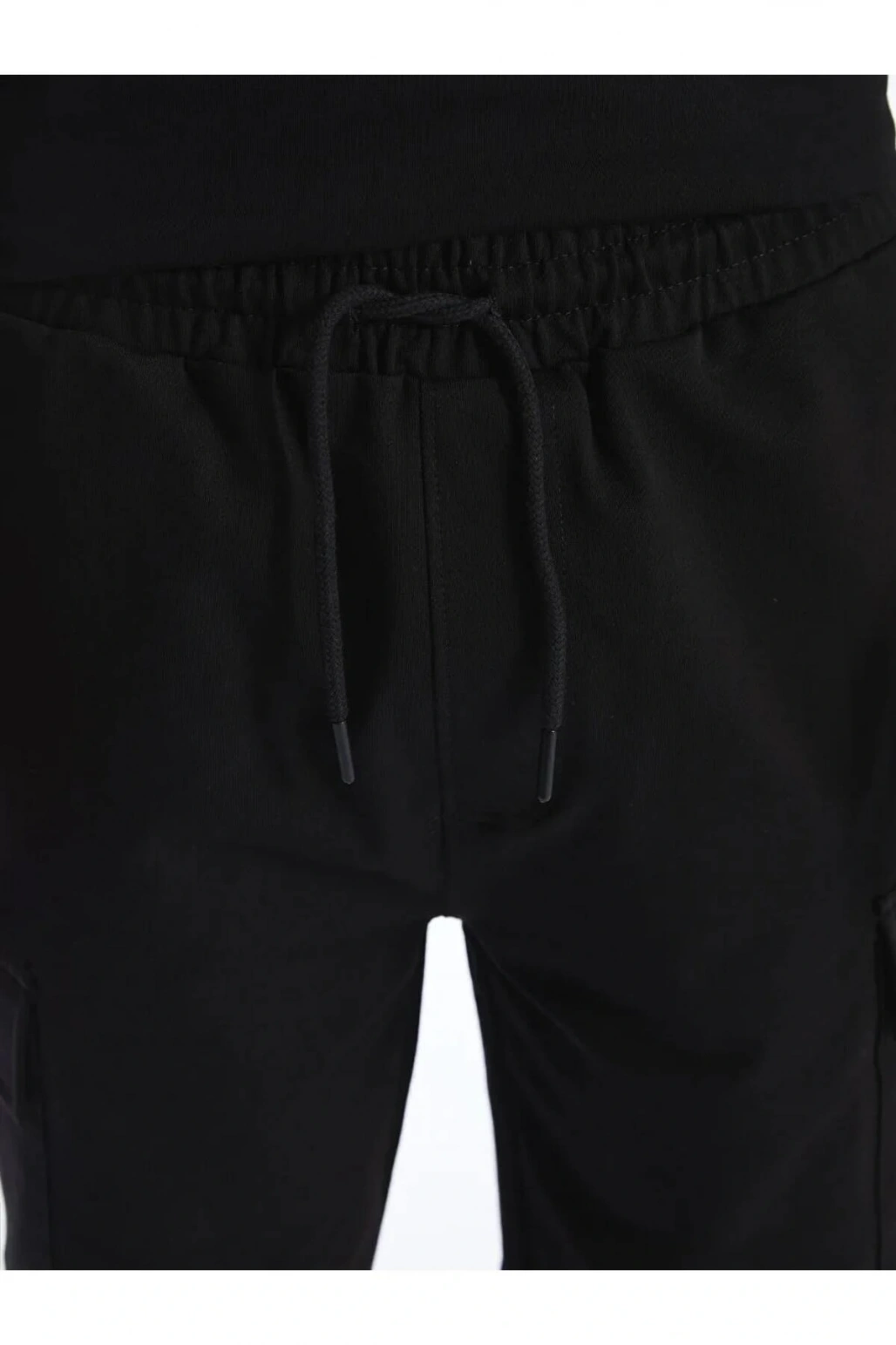 XSIDE Siyah Standart Kalıp Erkek Bermuda Şort