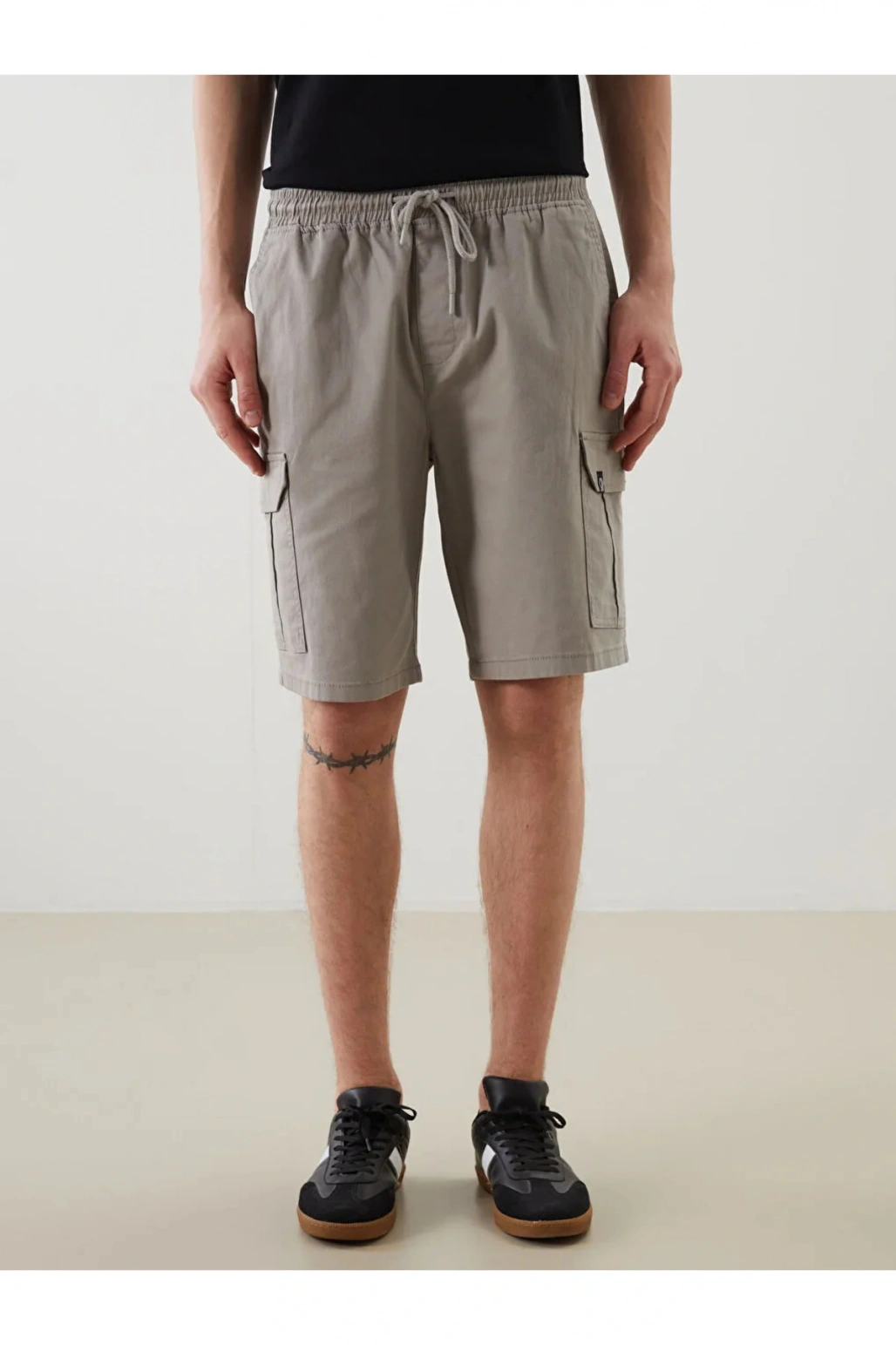 XSIDE Standart Kalıp Gabardin Erkek Kargo Şort