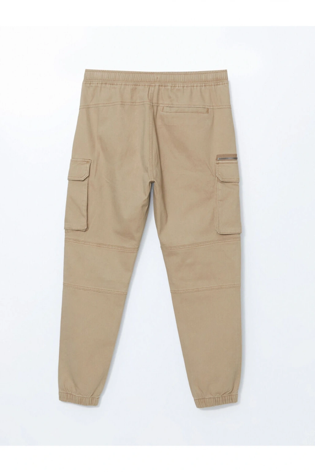 XSIDE Açık Haki Standart Kalıp Gabardin Erkek Kargo Pantolon