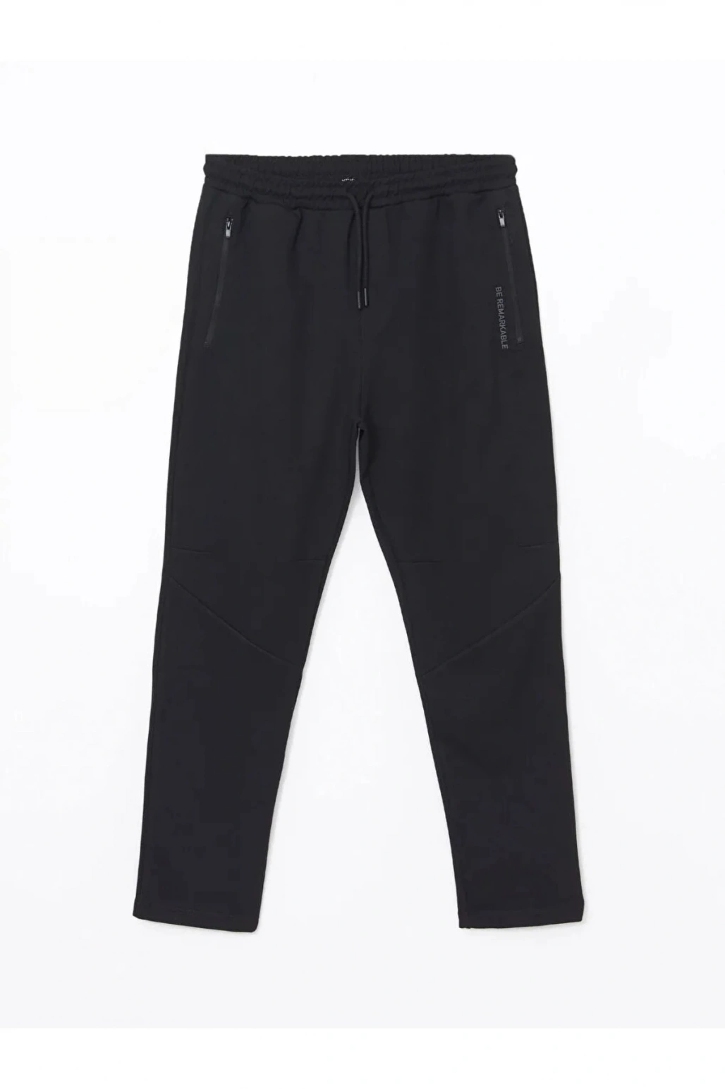 XSIDE Yeni Siyah Standart Kalıp Erkek Eşofman Altı