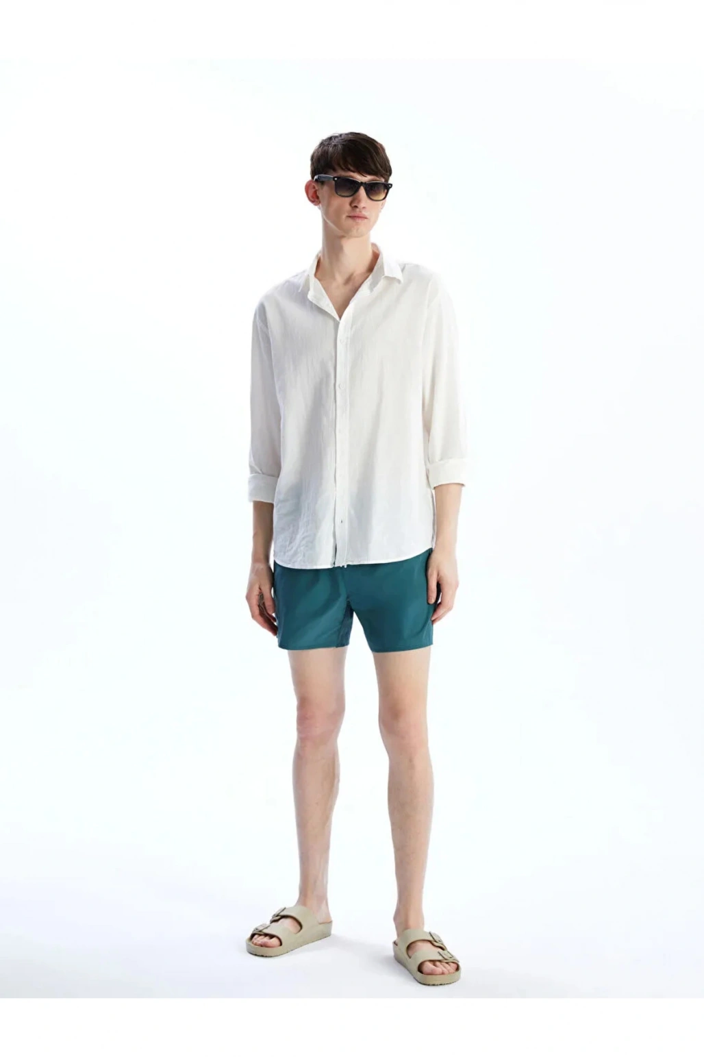 Kısa Boy Basic Erkek Deniz Şortu