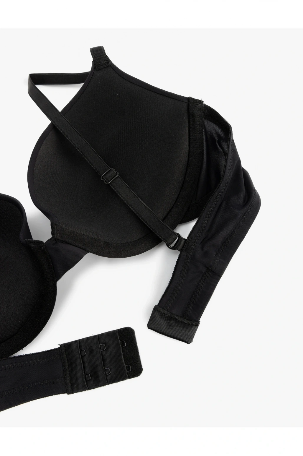 Yarım Dolgulu Balenli Kaplı Push Up Sütyen