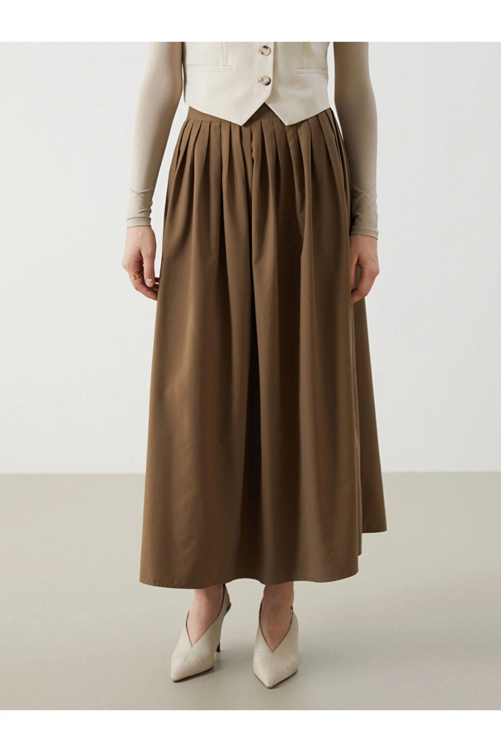 Yeni Sezon Loose Fit Kadin Klos Etek - S5KR79Z8