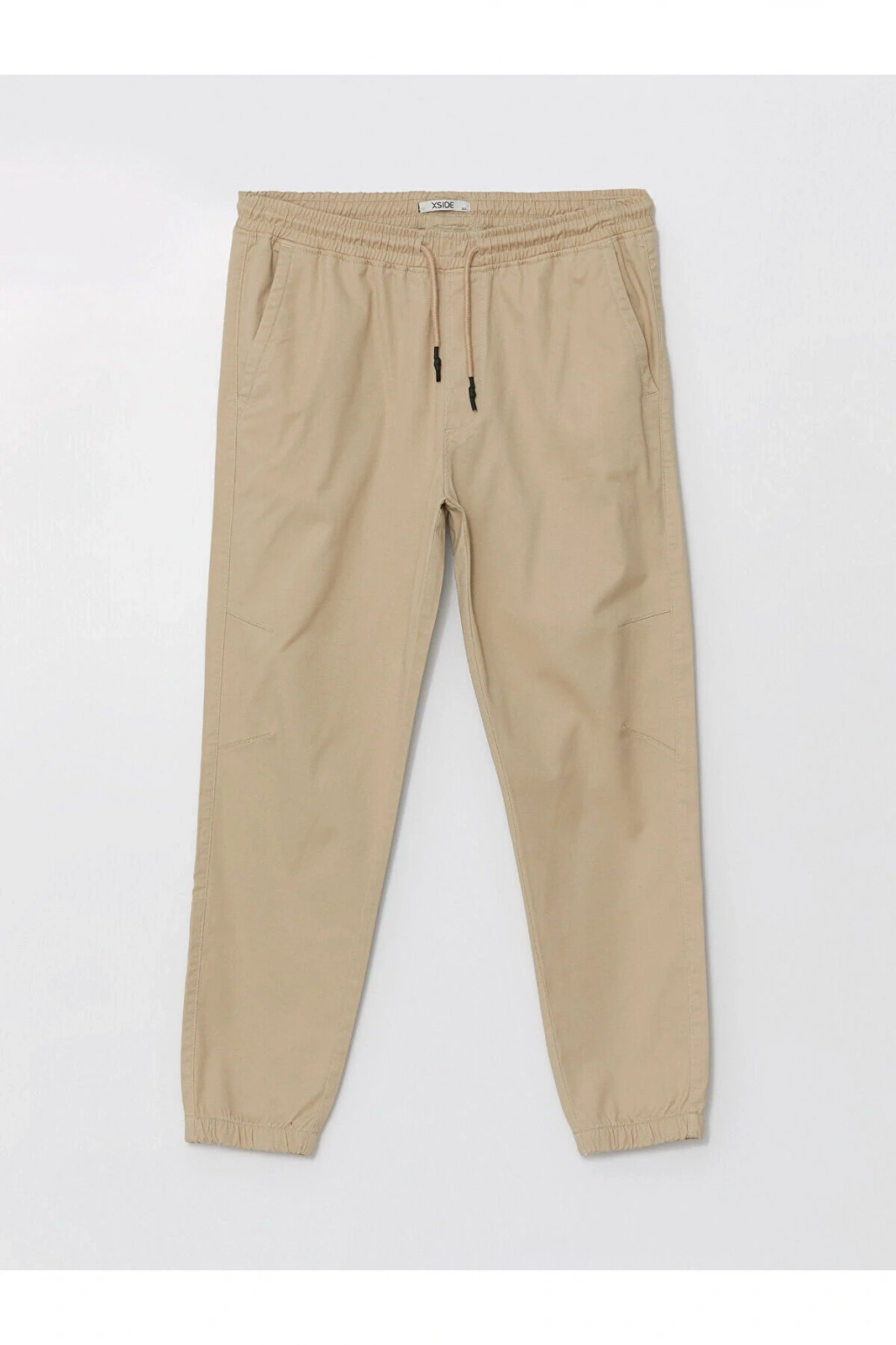 Yeni Sezon Standart Kalip Gabardin Erkek Jogger Pantolon - W42232Z8