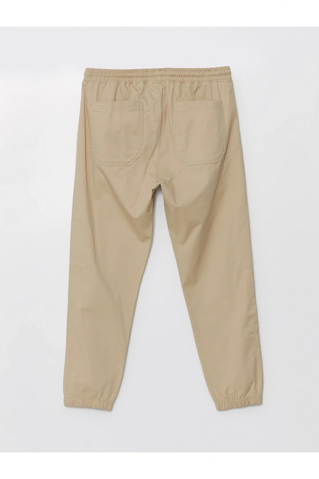 Yeni Sezon Standart Kalip Gabardin Erkek Jogger Pantolon - W42232Z8