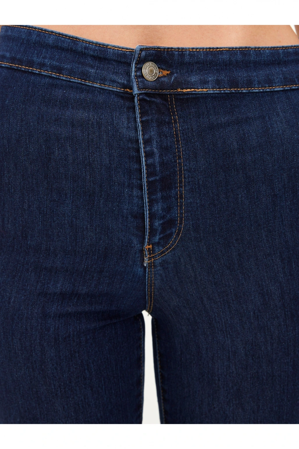 Yüksek Bel Süper Skinny Cep Detaylı Rodeo Kadın Jean Pantolon