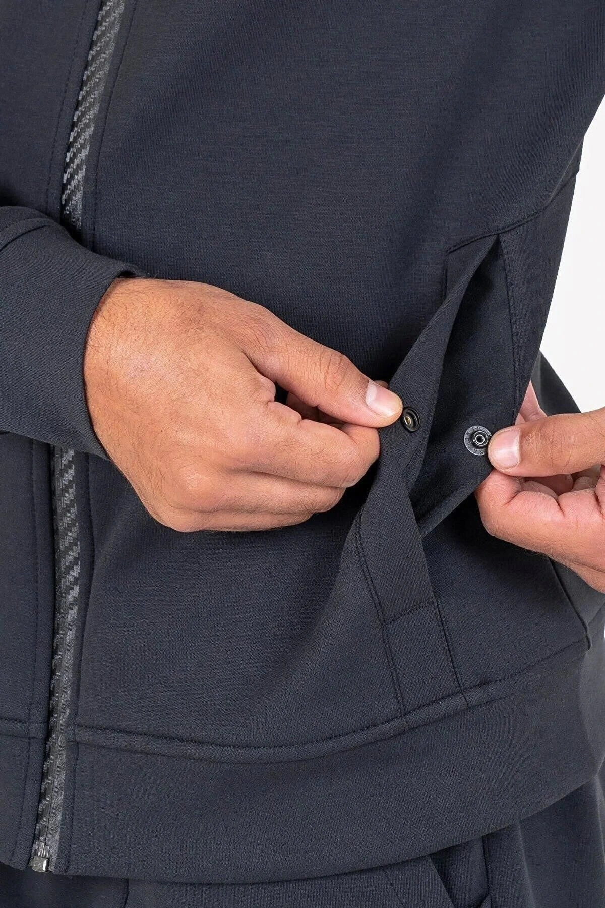 23n-1141 Fermuarlı Üst 23ntes001141 Sıyah