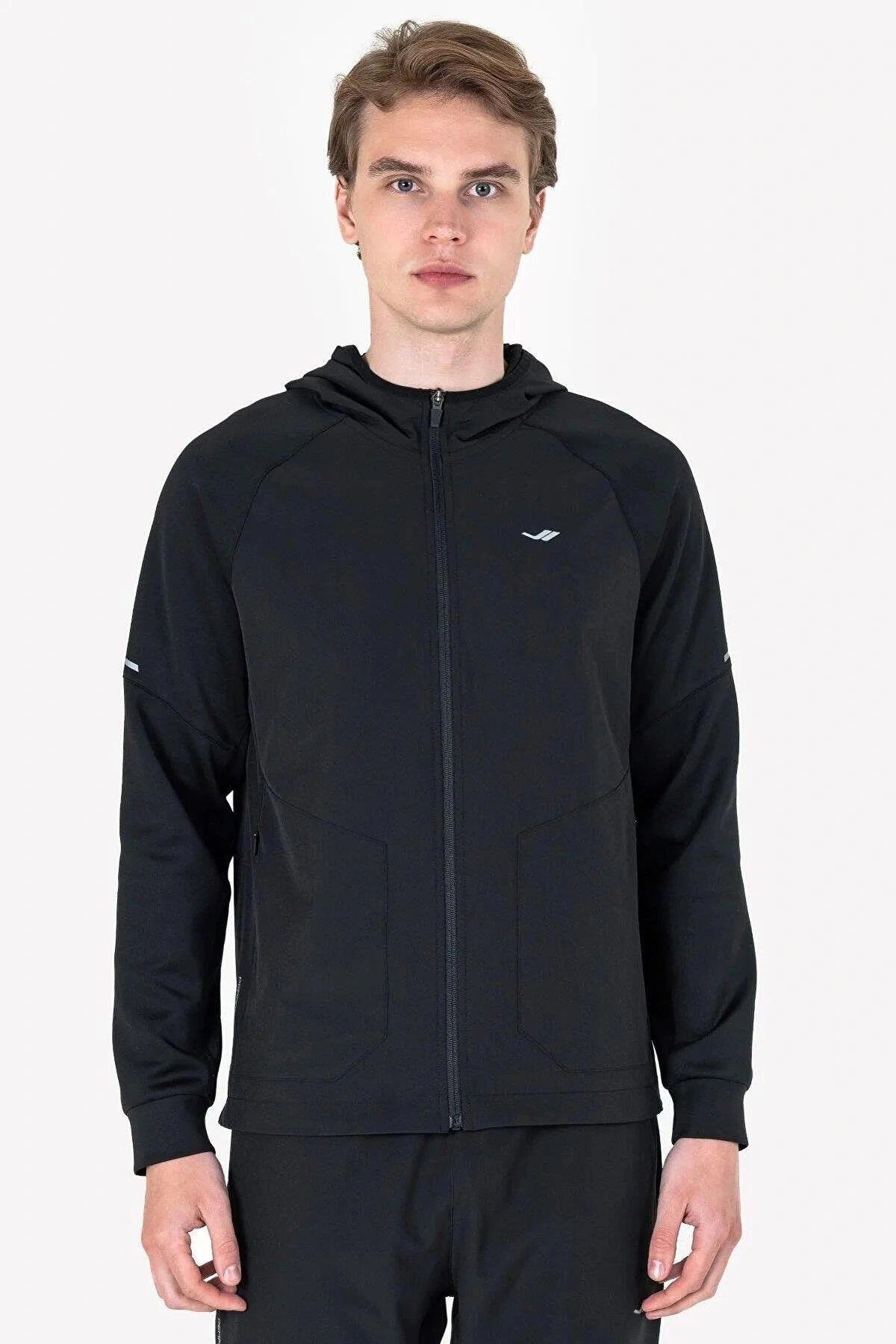 24b-1115-23n Kapşonlu Üst 24btes001115 Siyah