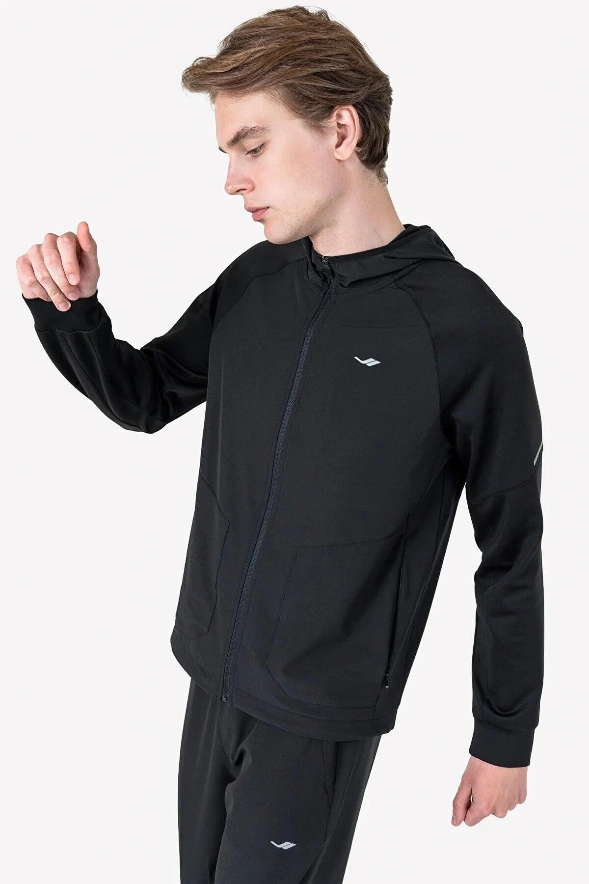 24b-1115-23n Kapşonlu Üst 24btes001115 Siyah