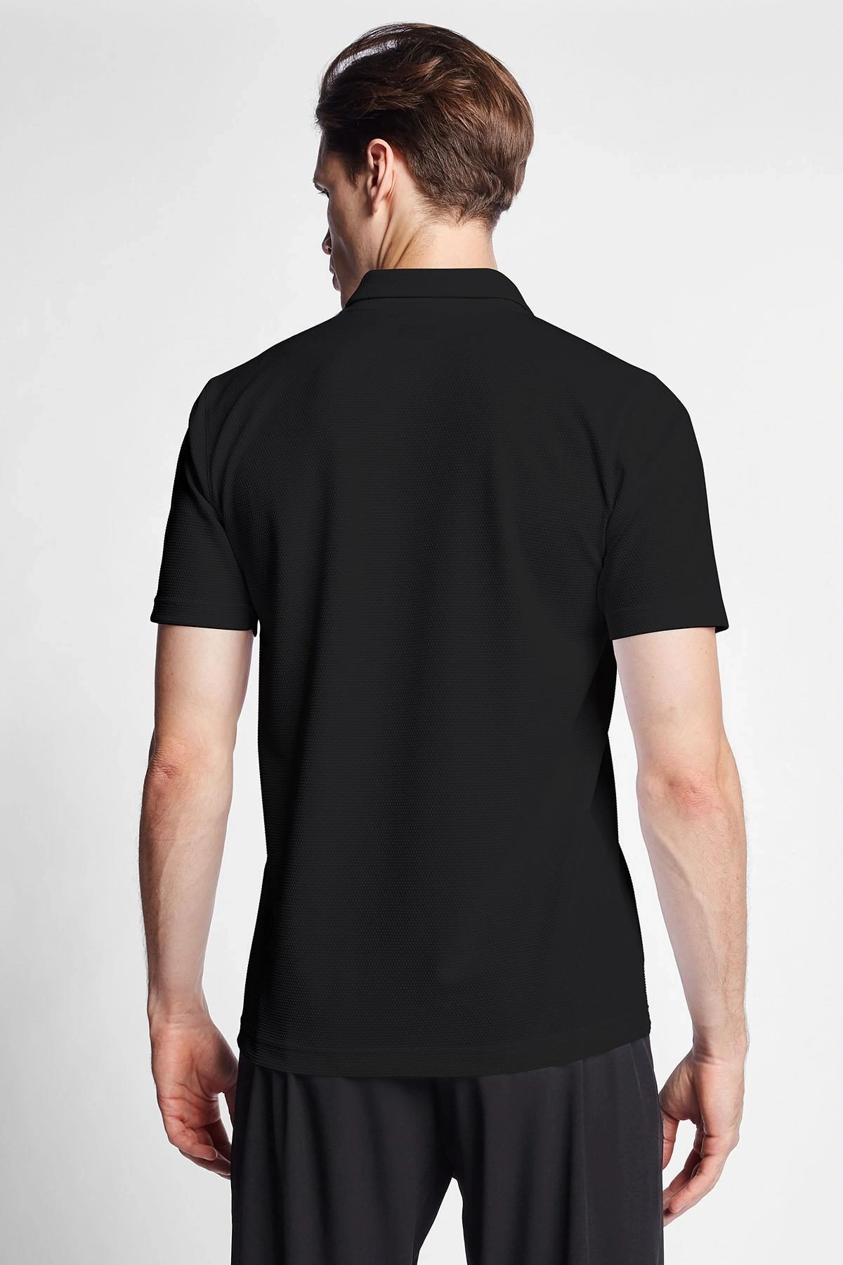 24s-1297-24b Erkek Kısa Kol Polo Yaka Tişört