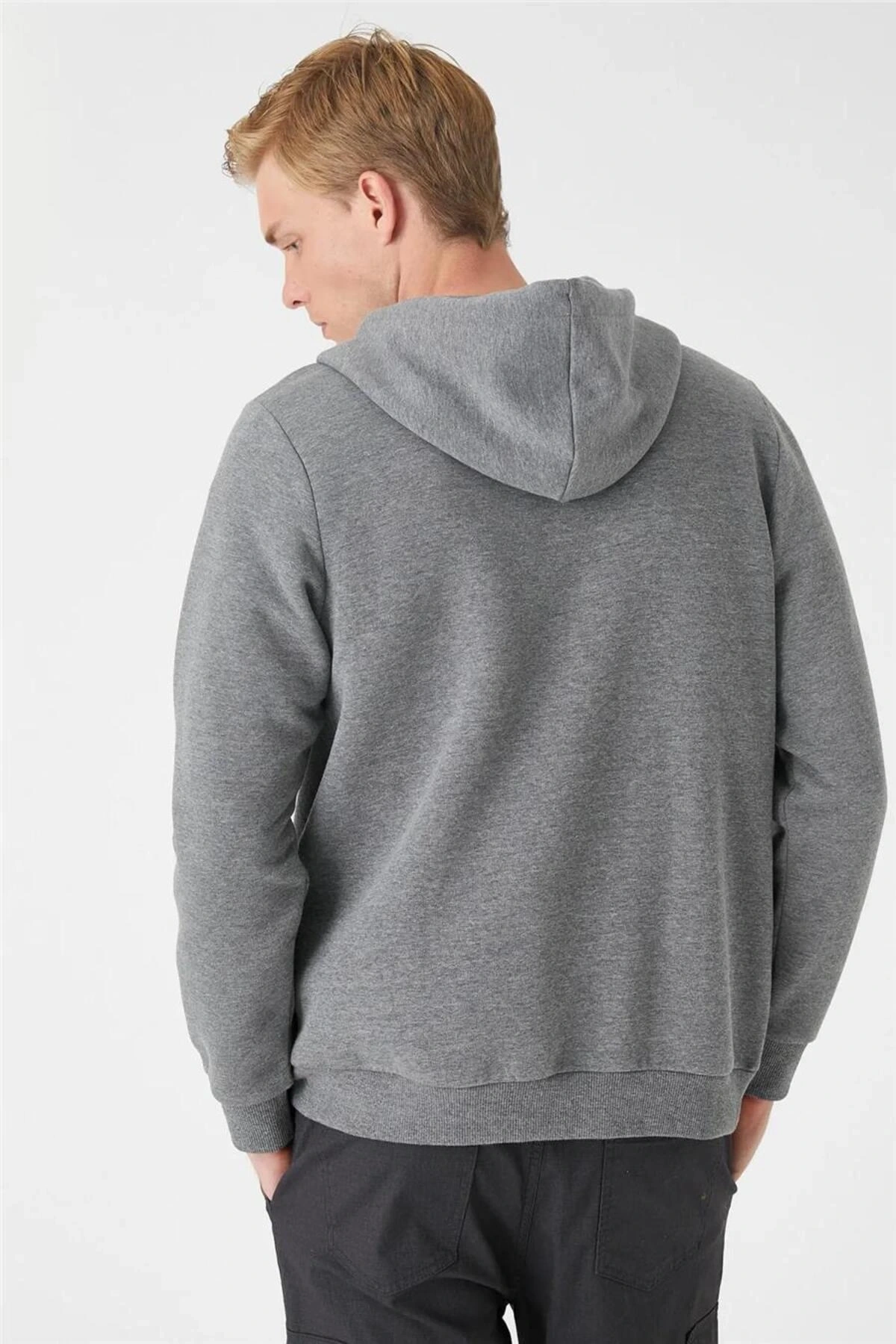 3wam70057mk Antrasit 931 Erkek Pamuk Jersey Sweatshirt