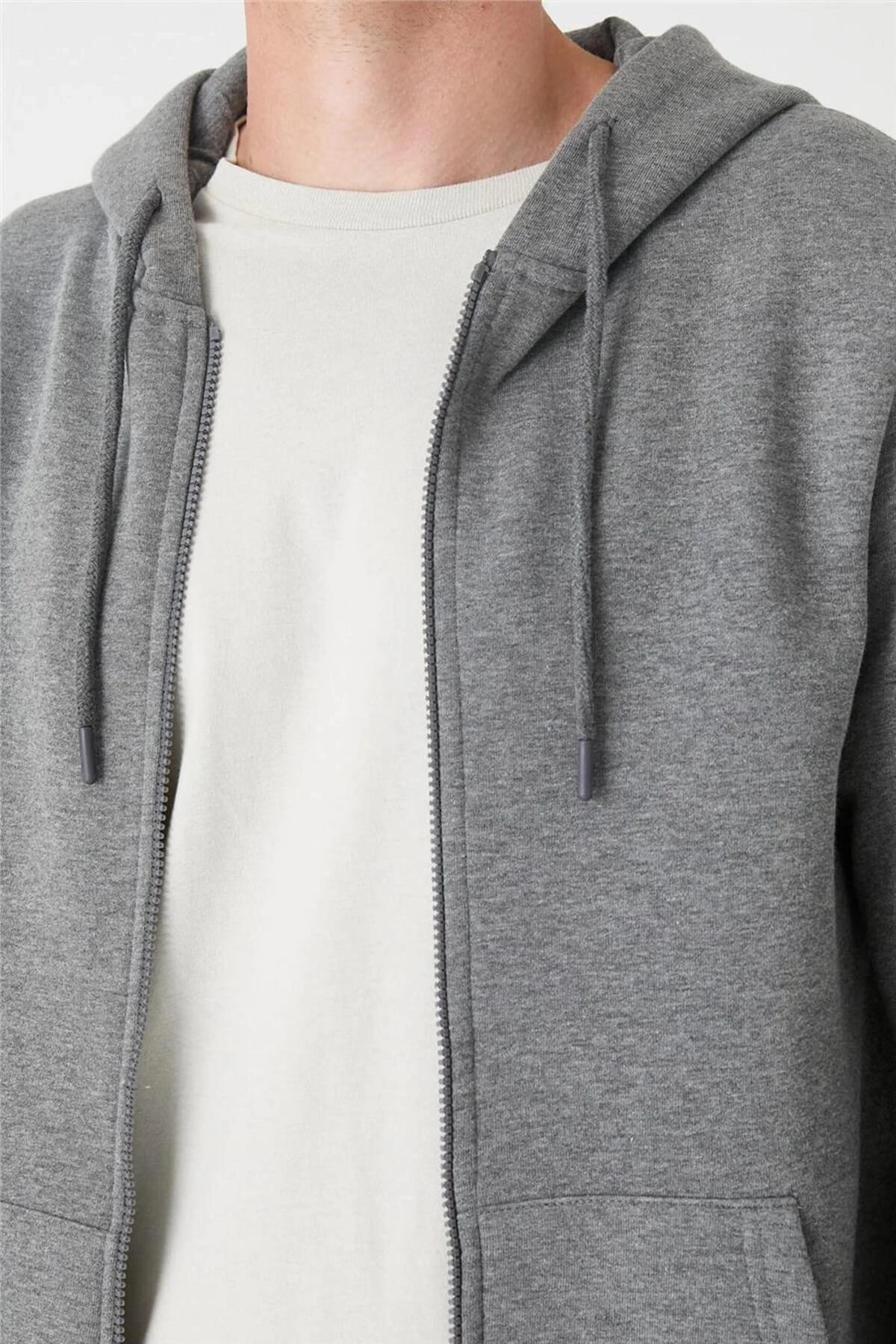 3wam70057mk Antrasit 931 Erkek Pamuk Jersey Sweatshirt