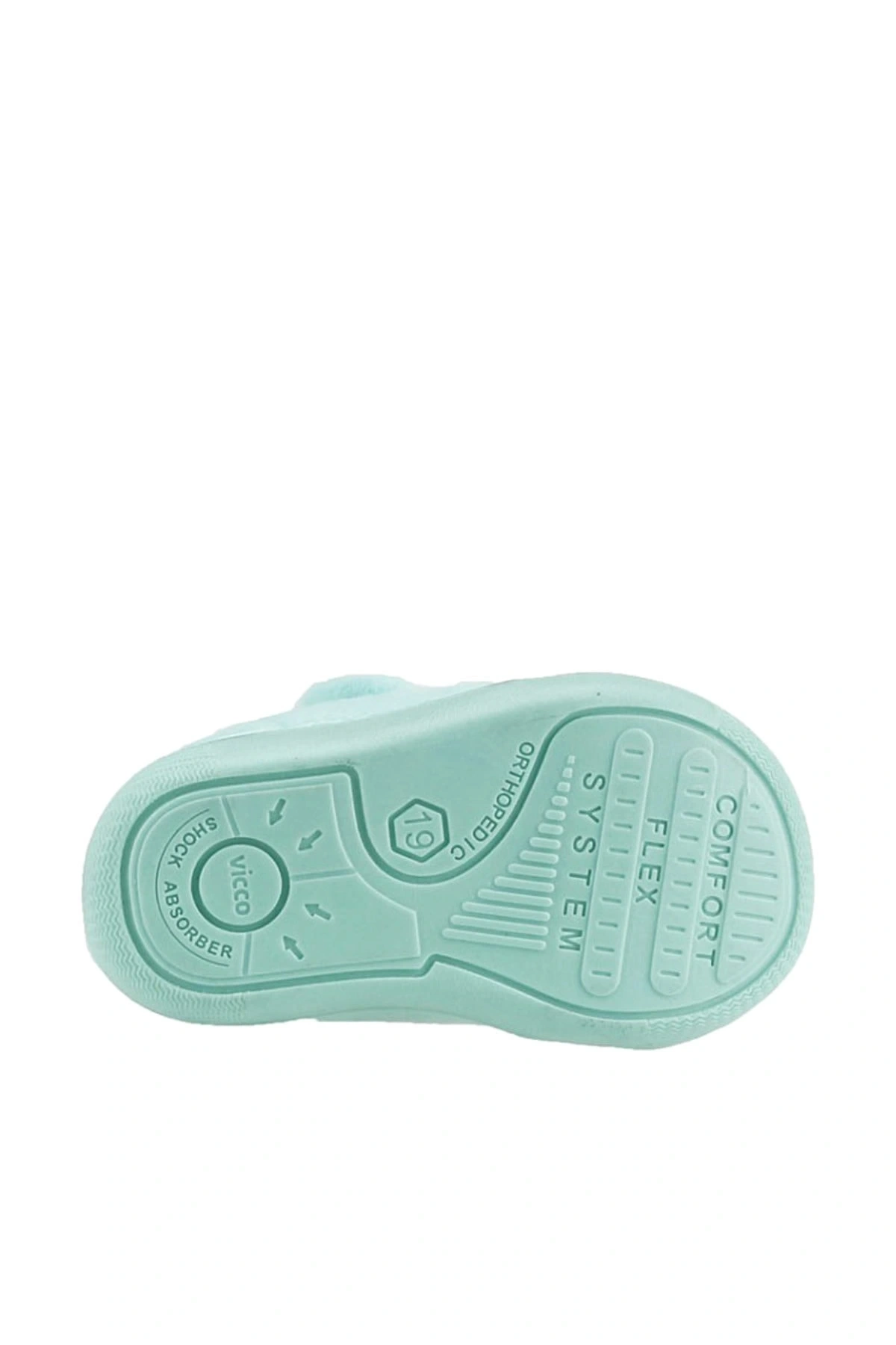 Çocuk Yeşil 959.E19K.445 Ortopedik Kışlık Ev Kreş Panduf 19KAYVİC0000004