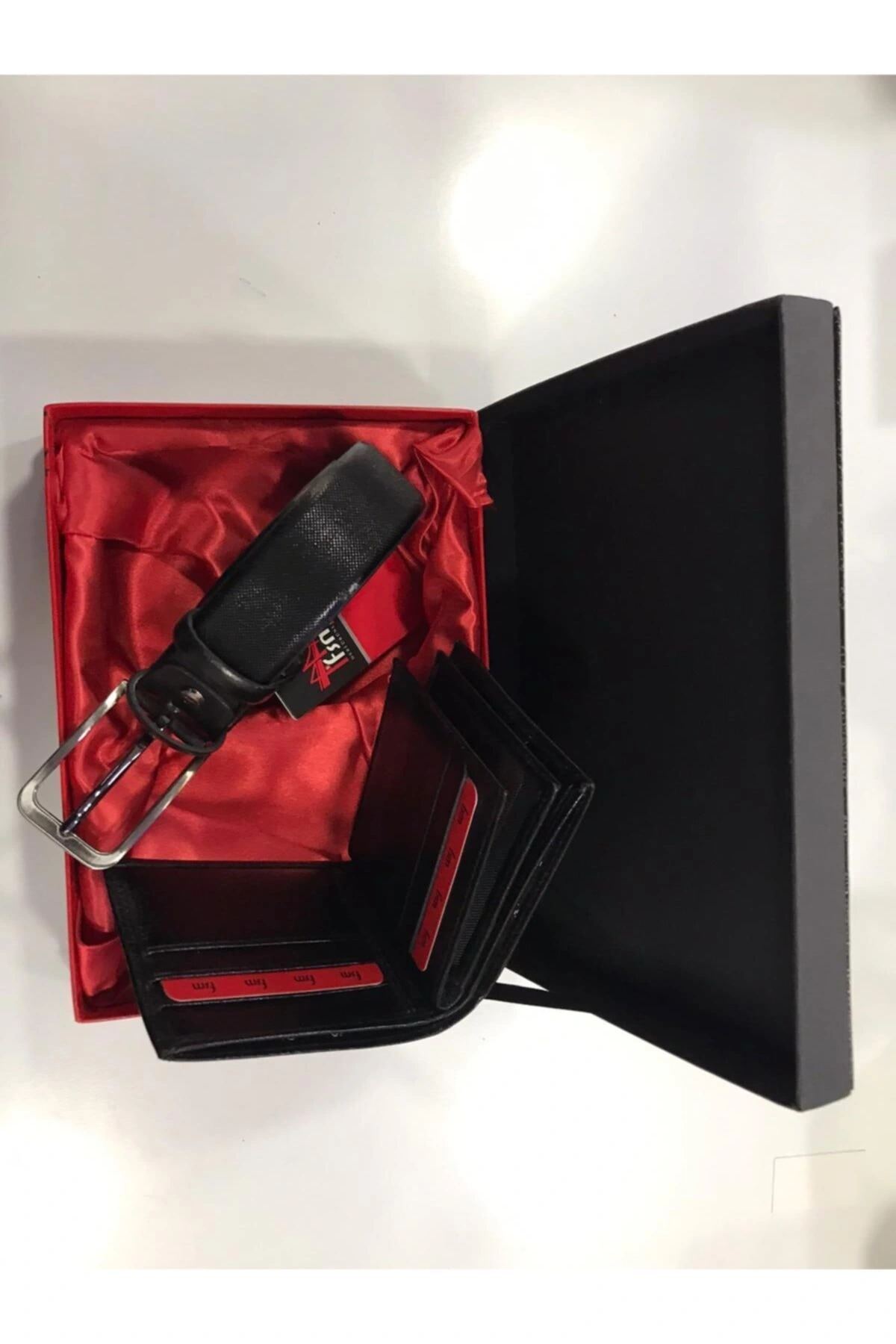 Erkek Kemer-cüzdan Set