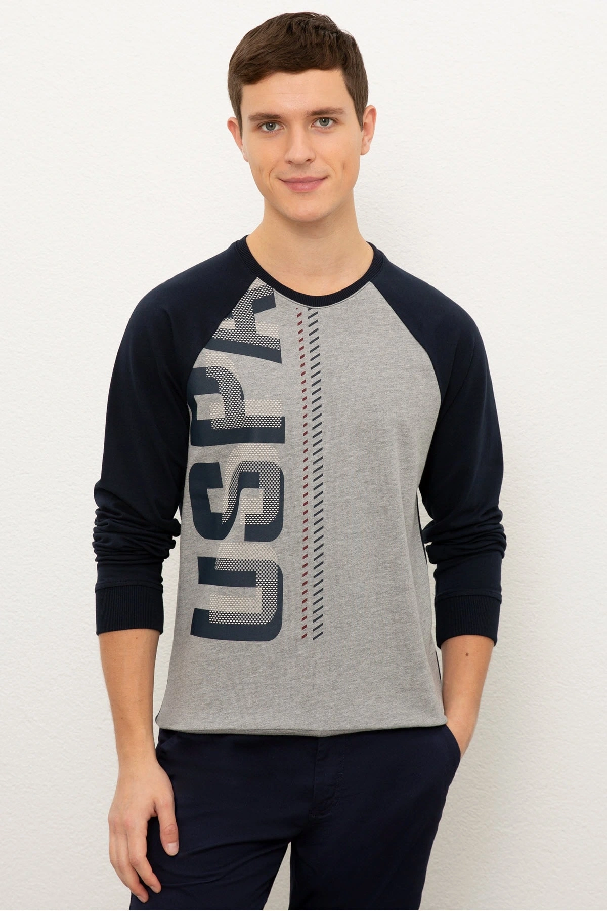 Lacıvert Erkek Sweatshirt