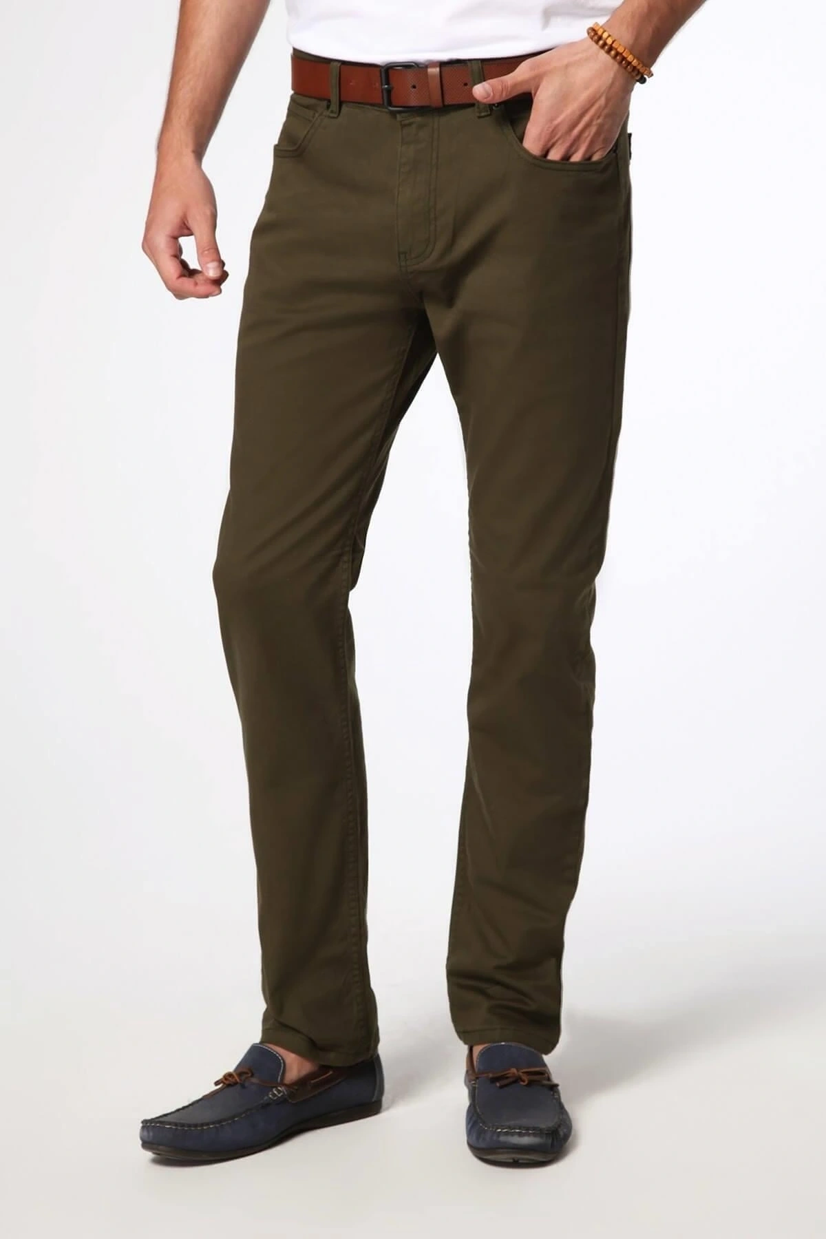 Erkek K.yeşil 5 Cep Pantolon 8b1451e1