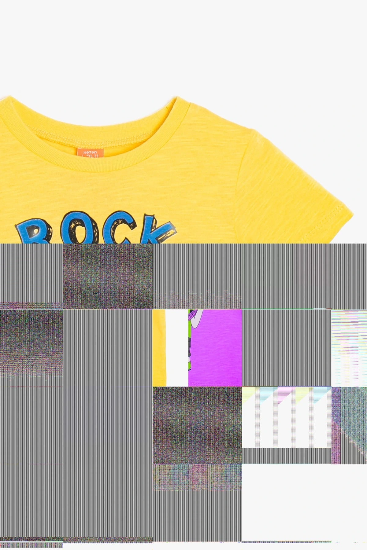 Sarı Erkek Bebek T-Shirt 9YMB16015OK