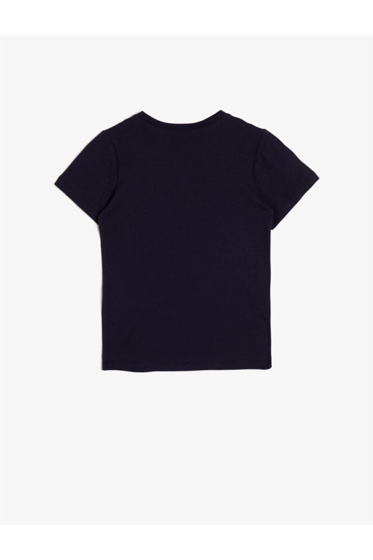 Erkek Çocuk Siyah Yazili Baskili T-Shirt