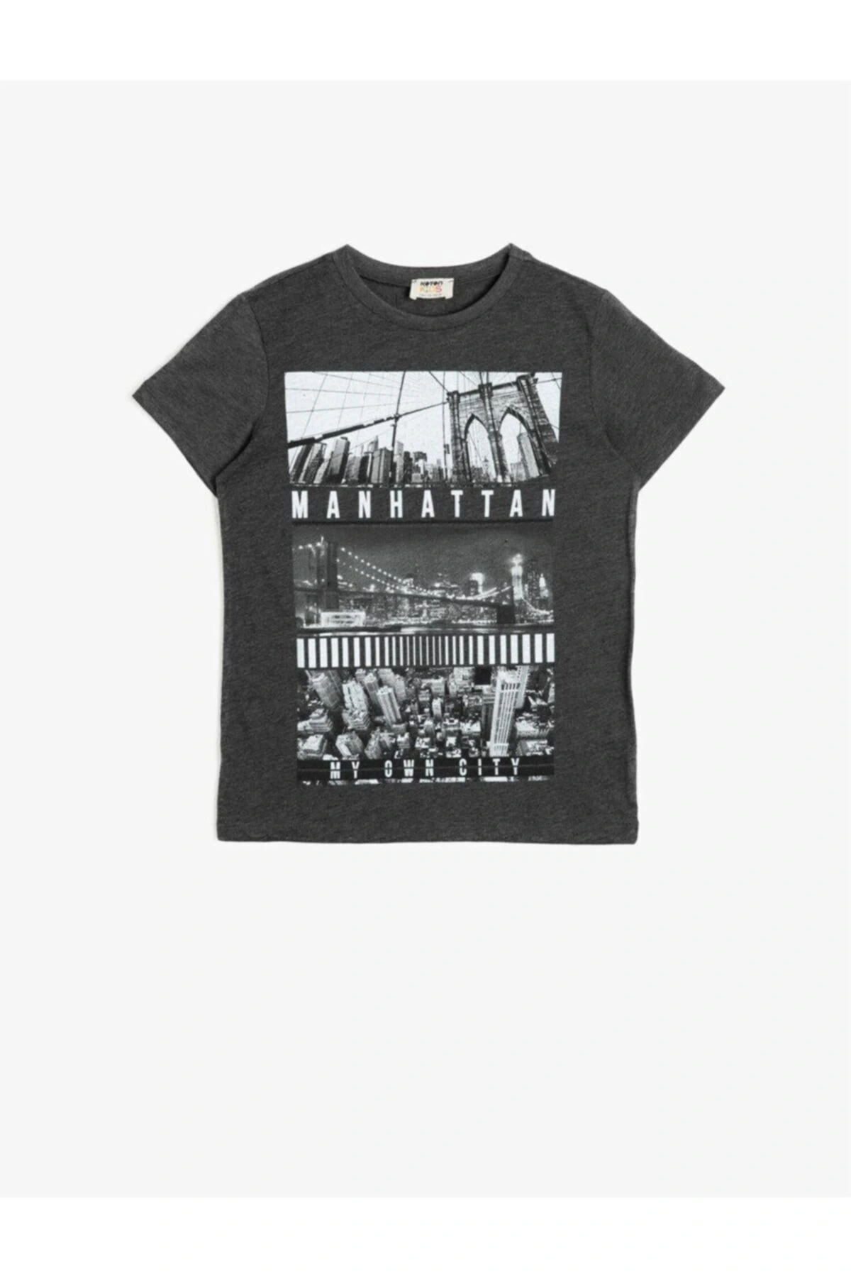 Erkek Çocuk Antrasit T-Shirt