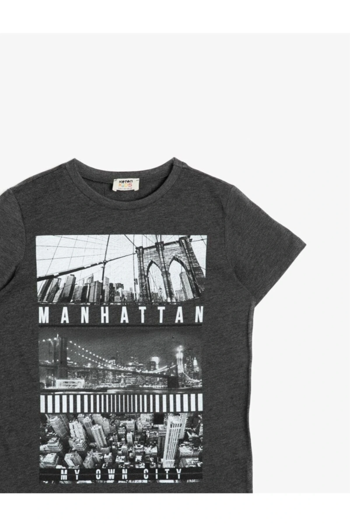 Erkek Çocuk Antrasit T-Shirt