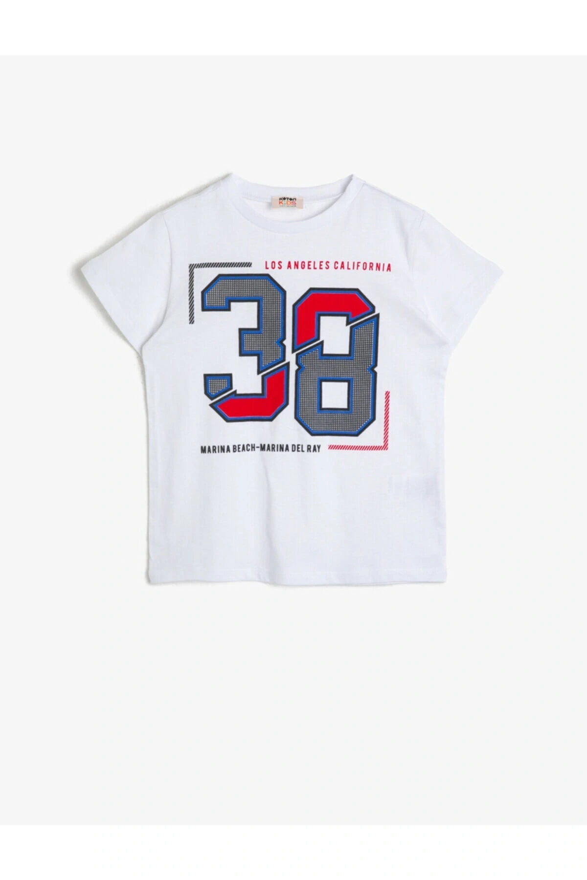 Beyaz Erkek Çocuk T-Shirt 0YKB16011OK