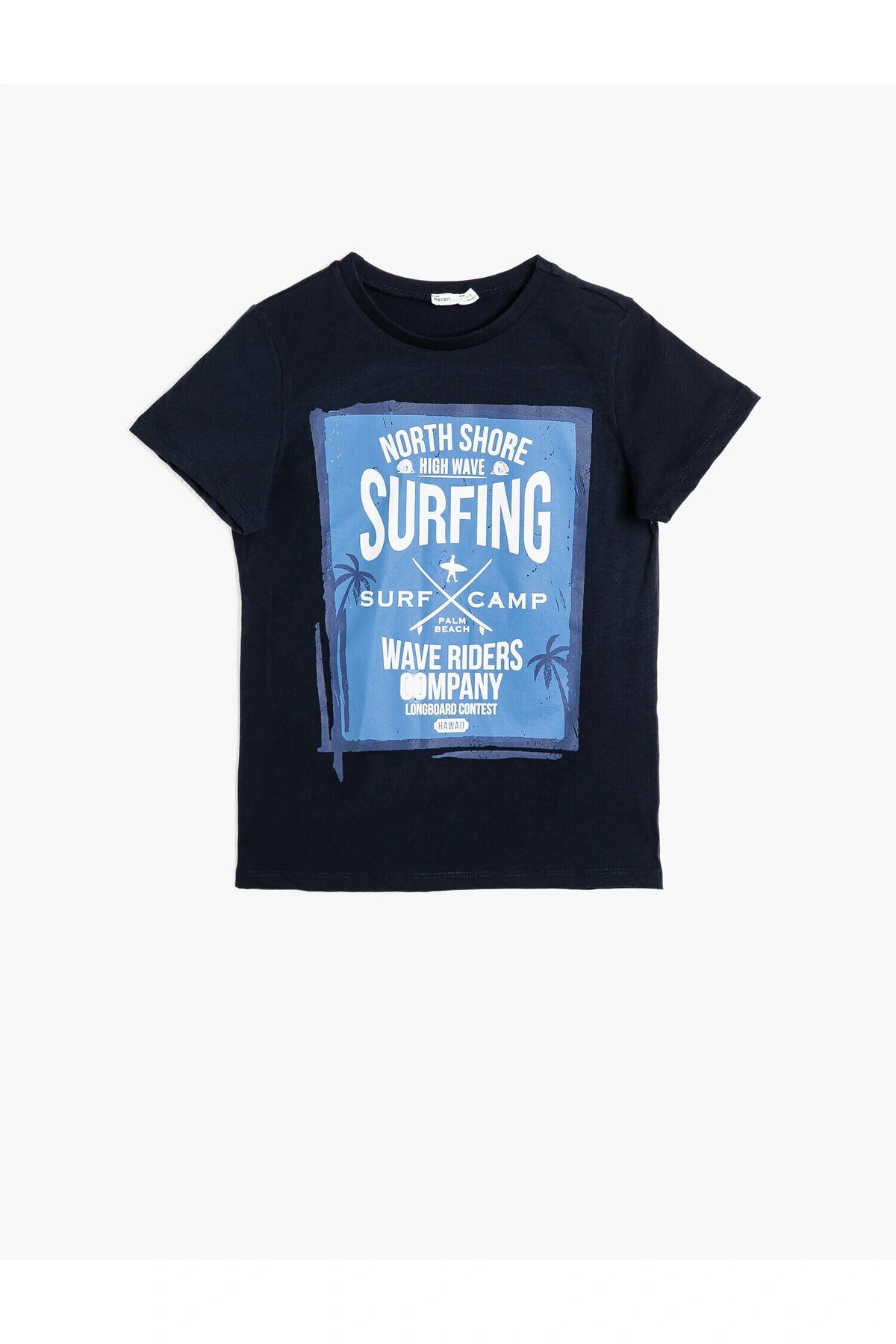 Koton Indıgo Erkek Çocuk T-shirt 0ykb16451ok