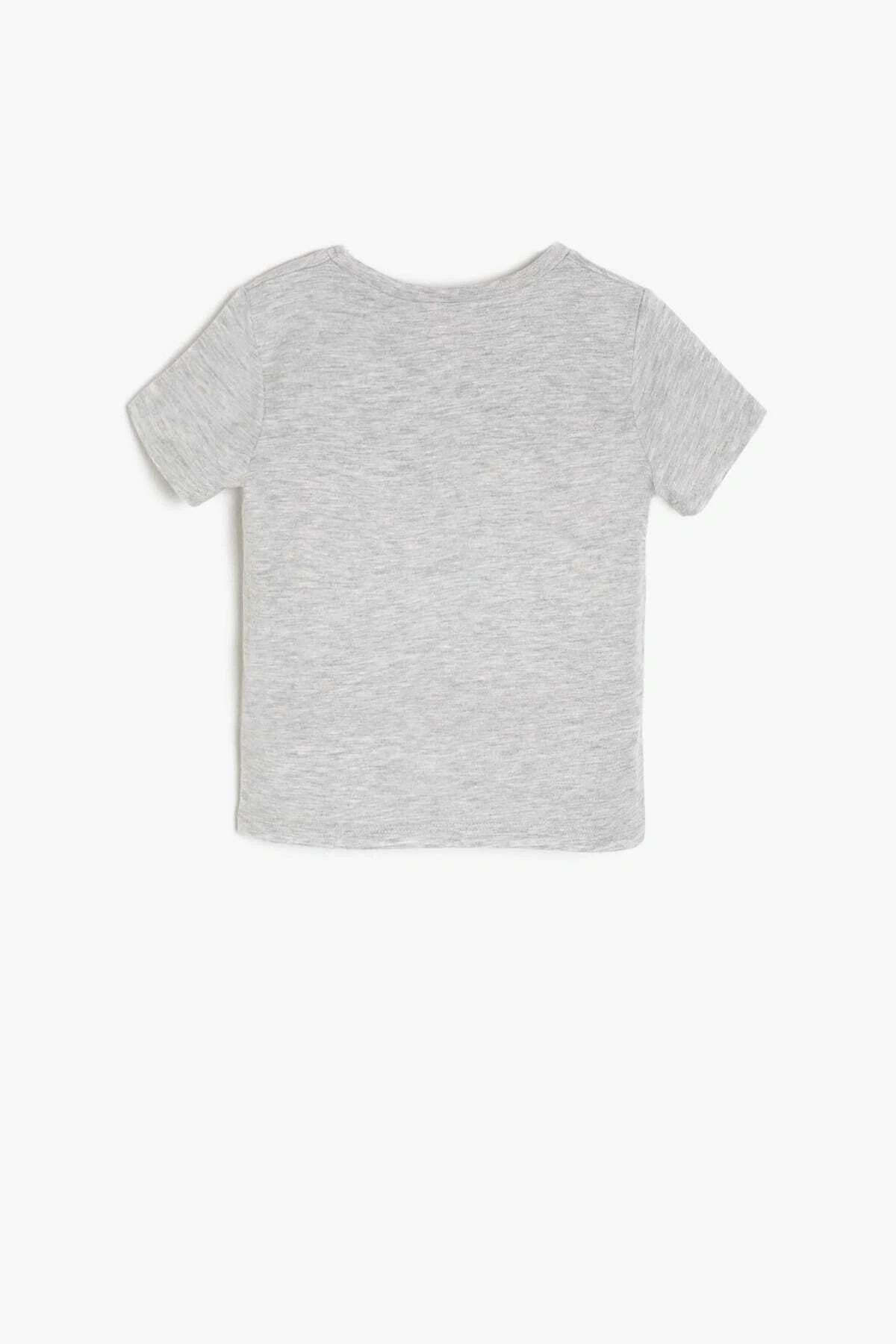 Gri Erkek Bebek T-Shirt