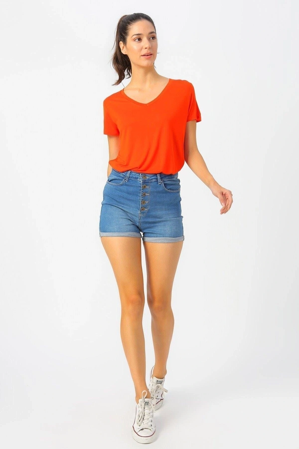 Kadın Denim Şort
