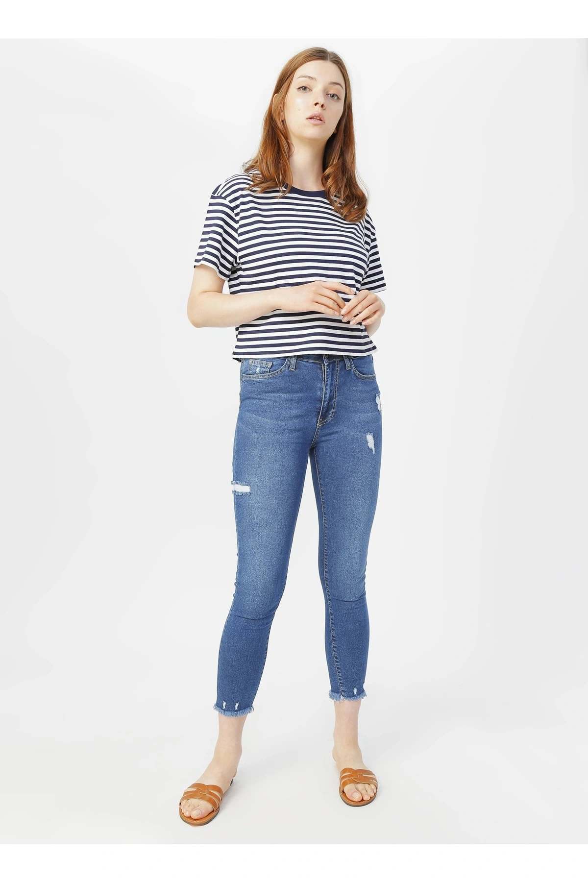 20y0581b1 Mavi Kadın Denim Pantolon