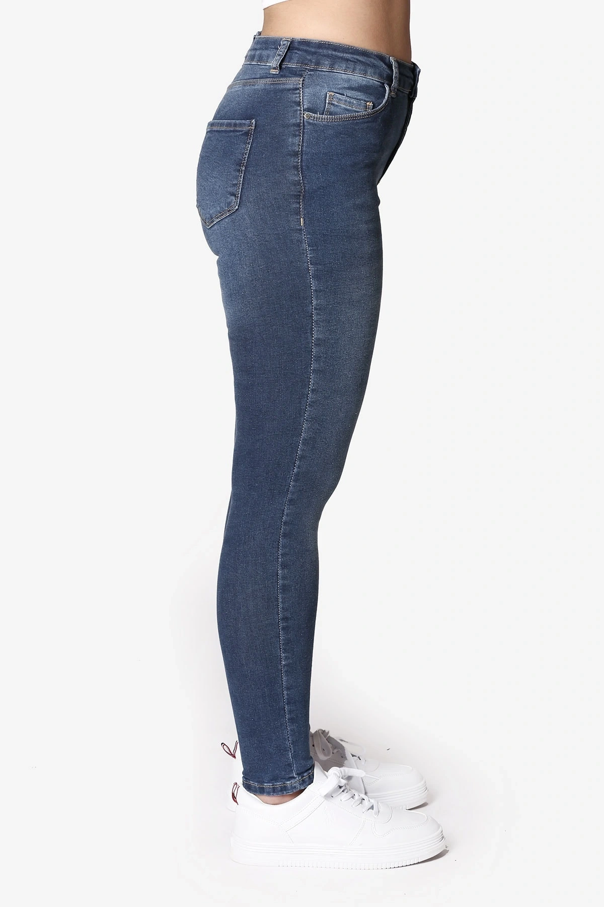 21y0565b1 Kadın Jean Pantolon