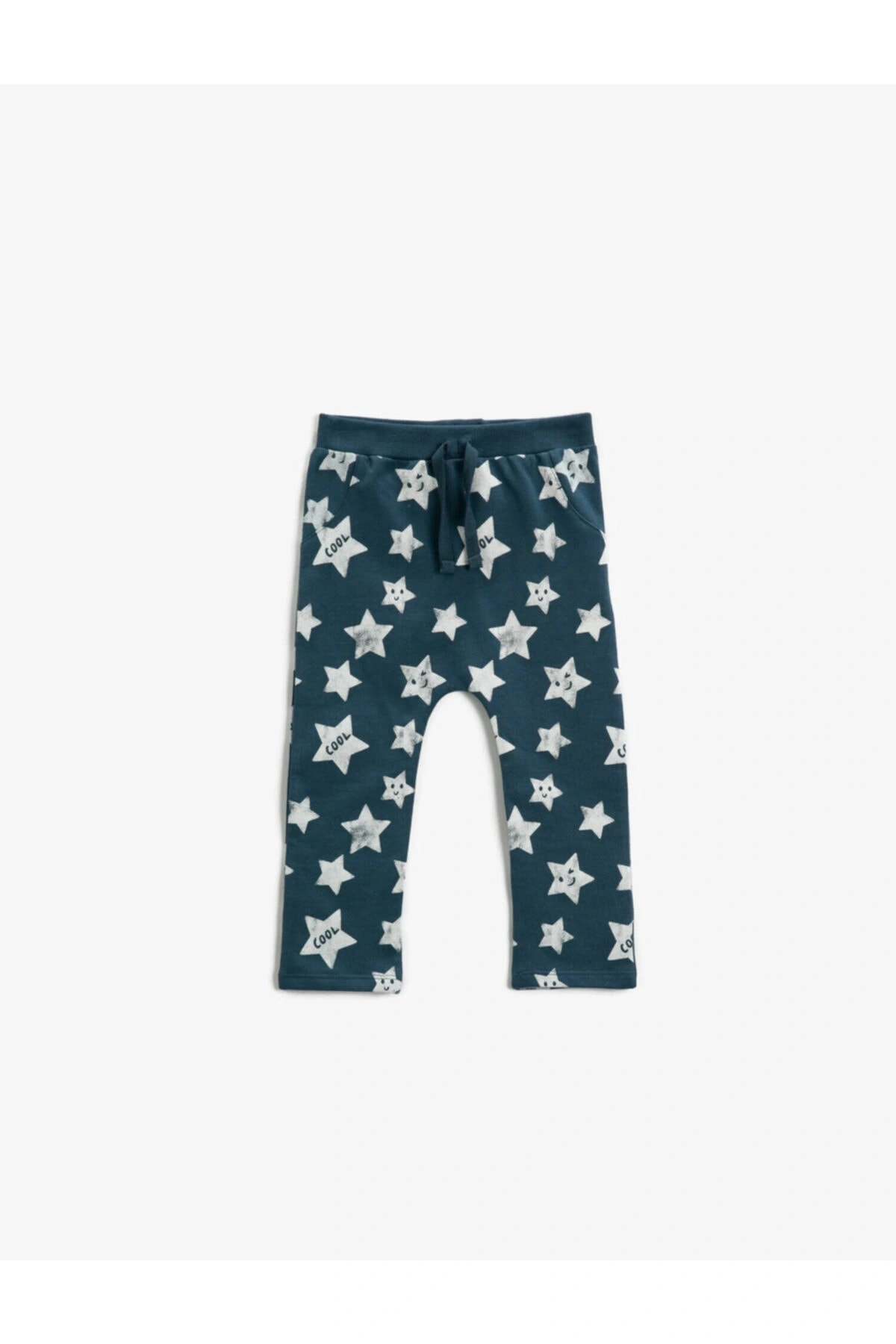 Desenli Eşofman Altı Pamuklu