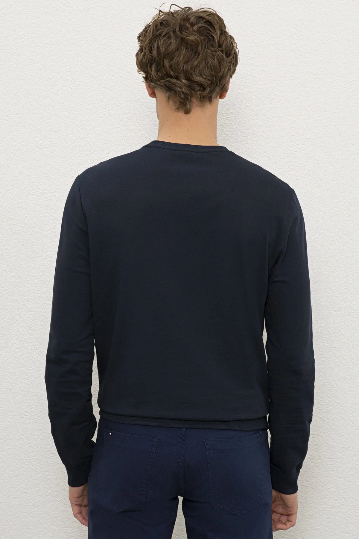 Lacivert Erkek Sweatshirt