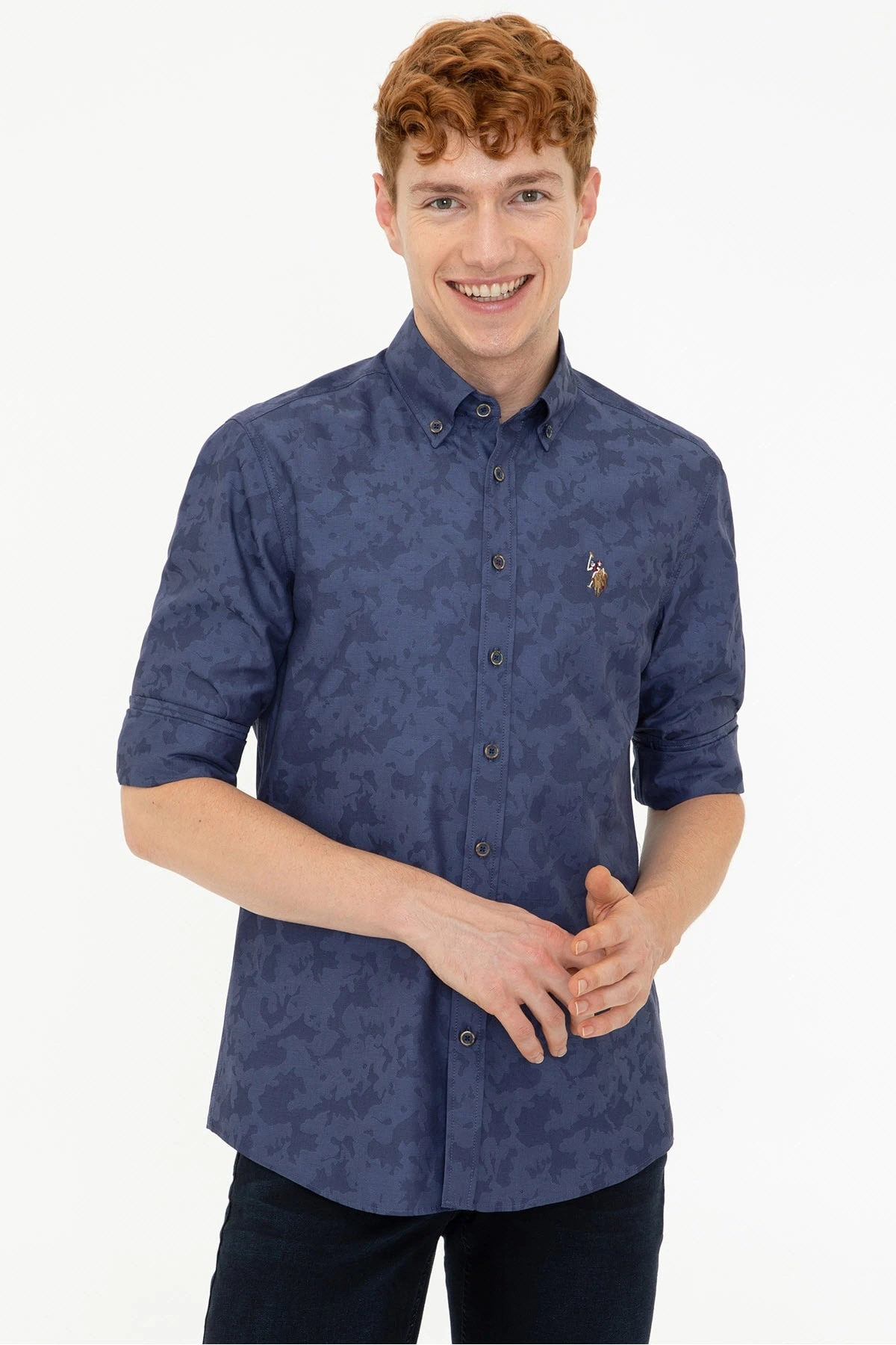 Lacivert Erkek Gömlek