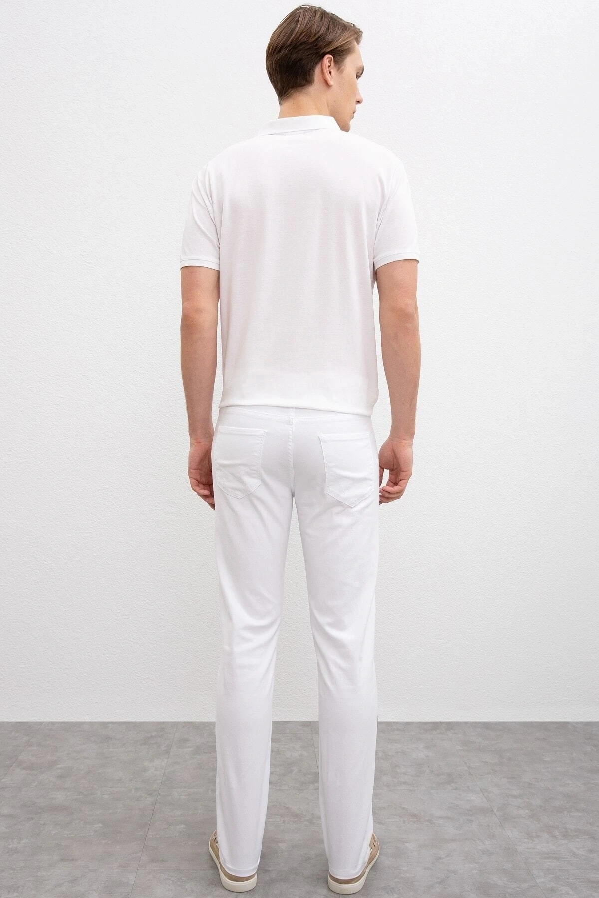 U.s. Polo Erkek Spor Pantolon 1358467 Dernes 013 Beyaz