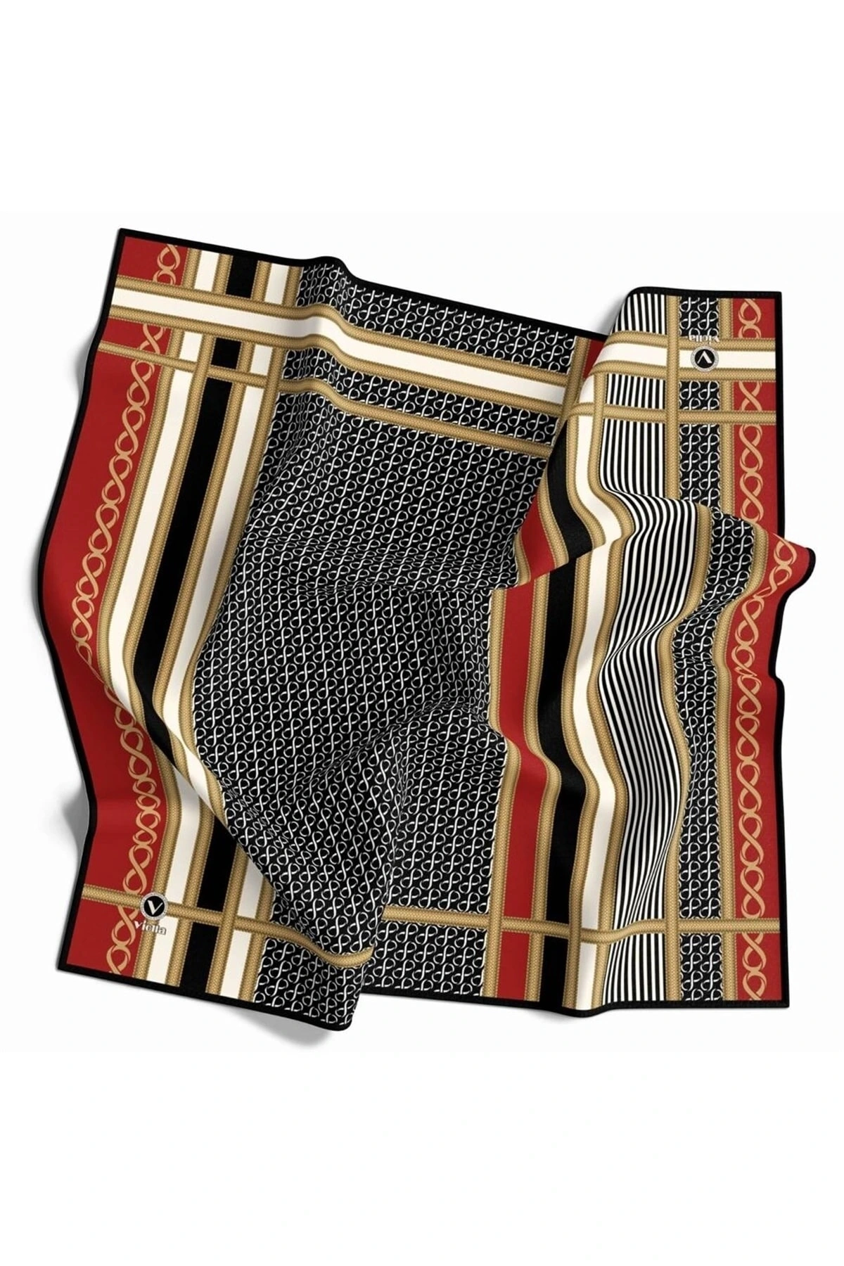 Violla Polyester Tivil Eşarp 7460-17