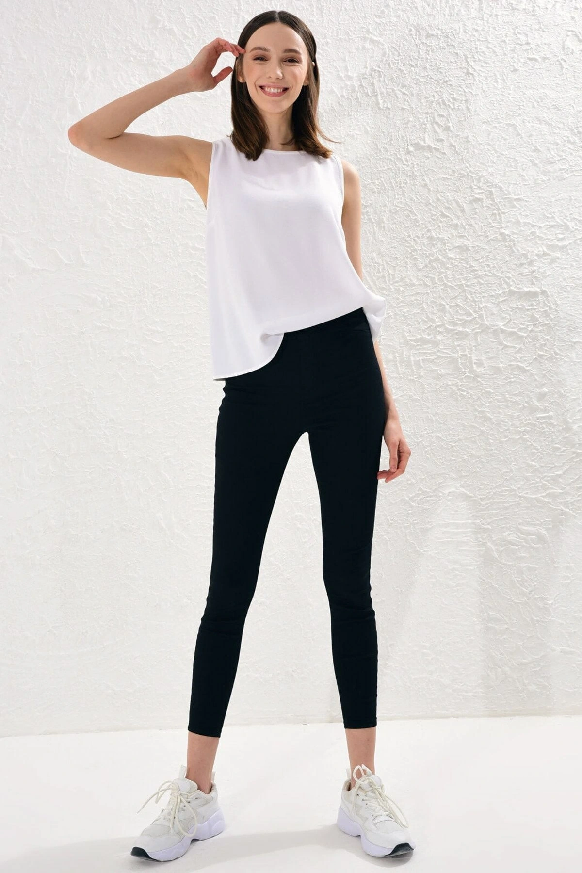 LCW Jeans Siyah Jüpiter Süper Skinny Fit Kadın Jean Pantolon